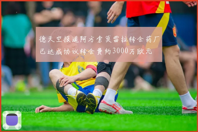 德天空报道阿方索莫雷拉转会药厂已达成协议转会费约3000万欧元